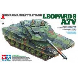 , , , TAMIYA 1/35 GERMAN MAIN BATTLE TANK LEOPARD 2 A7V