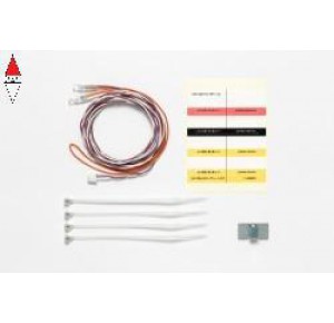 , , , TAMIYA RC LED LIGHT FOR MFC WHITE (1100MM WHITE CABLE)