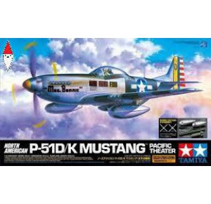 , , , TAMIYA 1/32 NORTH AMERICAN P-51 D/K MUSTUNG PACIFIC THEATRE