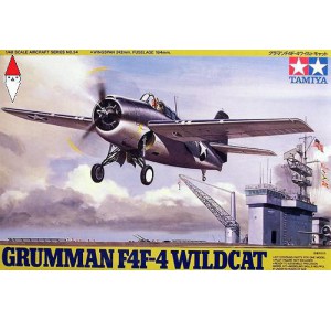 , , , TAMIYA 1/48 GRUMMAN F4F-4 (WILDCAT)
