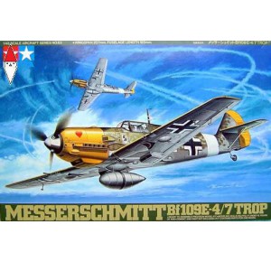 , , , TAMIYA 1/48 MESSERSCHMITT BF109E-4/7 TROP