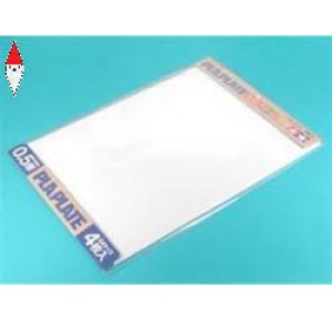 , , , TAMIYA FOGLI PLASTICA BIANCHI 364X257MM (SPESSORE 0.5 MM) 2 PZ