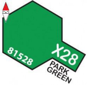 , , , ACRILICO MODELLISMO TAMIYA MINI 10ML X-28 PARK GREEN