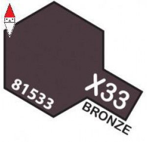 , , , ACRILICO MODELLISMO TAMIYA MINI 10ML X-33 BRONZE