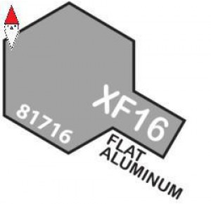 , , , VERNICE MODELLISMO TAMIYA MINI 10ML XF-16 FLAT ALUMINIUM
