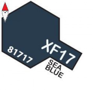 , , , VERNICE MODELLISMO TAMIYA MINI 10ML XF-17 SEA BLUE