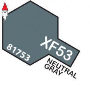 , , , ACRILICO MODELLISMO TAMIYA MINI 10ML XF-53 NEUTRAL GREY