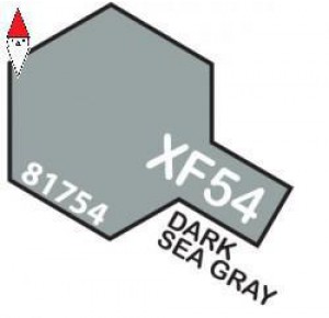 , , , ACRILICO MODELLISMO TAMIYA MINI 10ML XF-54 DARK SEA GREY