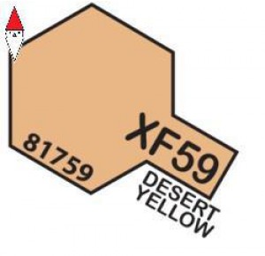 , , , VERNICE MODELLISMO TAMIYA MINI 10ML XF-59 DESERT YELLOW