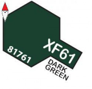, , , ACRILICO MODELLISMO TAMIYA MINI 10ML XF-61 DARK GREEN