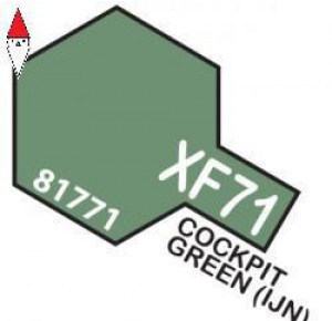 , , , ACRILICO MODELLISMO TAMIYA MINI 10ML XF-71 COCKPIT GREEN