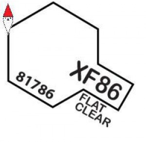 , , , VERNICE MODELLISMO TAMIYA MINI 10ML XF-86 FLAT CLEAR