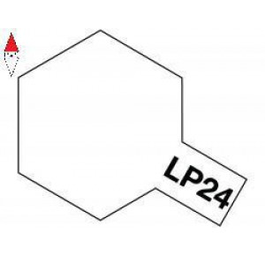 , , , LACQUER PAINT MODELLISMO TAMIYA LP-24 SEMI GLOSS CLEAR