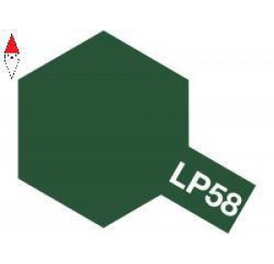 , , , LACQUER PAINT MODELLISMO TAMIYA LP-58 NATO GREEN