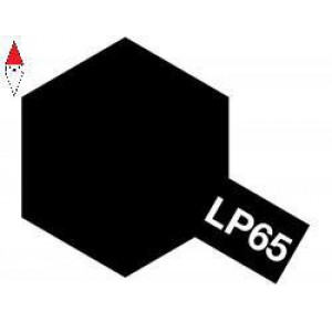 , , , LACQUER PAINT MODELLISMO TAMIYA LP-65 RUBBER BLACK