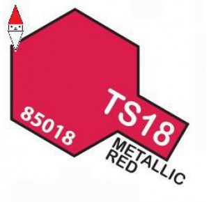 , , , SPRAY PLASTICA MODELLISMO TAMIYA SPRAY METALLIC RED