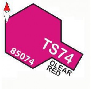 , , , SPRAY PLASTICA MODELLISMO TAMIYA SPRAY CLEAR RED