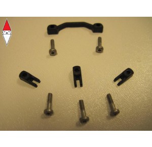 , , , THUNDERSLOT PODS FOR MOTOR MOUNT/CHASSIS KIT (4 PODS. 5 TORX SCREW 1.8 X 8 MM)