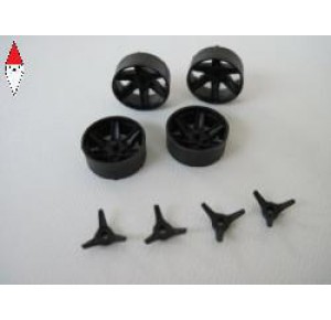 , , , THUNDERSLOT WHEEL INSERTS WITH THREE POLE KNOB LOLA T70 MKIII