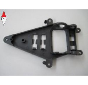 , , , THUNDERSLOT MOTOR SUPPORT S/W DARK GREY STIFF FOR MACH TYPE MOTOR