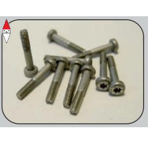 , , , THUNDERSLOT TORX T6 METRIC SCREWS 1.8 X 12 MM. (10 PCS.)