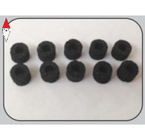 , , , THUNDERSLOT FOAM WASHERS FOR MOTOR MOUNT/CHASSIS (10 PCS.)