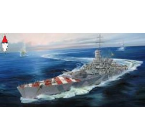, , , TRUMPETER 1/700 ITALIAN NAVY BATTLESHIP RN ROMA 1943
