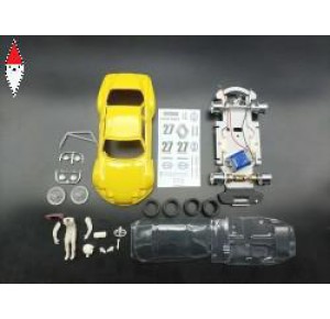 , , , TTS MODELS ALPINE RENAULT A110 GR.2 - YELLOW PREPAINTED KIT WITH DECALS