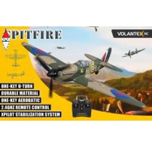 , , , VOLANTEXRC SPITFIRE RTF WITH XPILOT