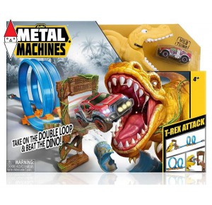 , , , MODELLINO ZURU METAL MACHINES PLAYSET-S1 T-REX,BULK