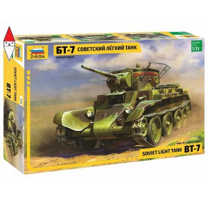 , , , ZVEZDA 1/35 SOVIET LIGHT TANK BT-7