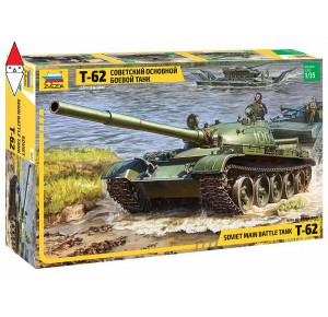 , , , ZVEZDA 1/35 SOVIET MAIN BATTLE TANK T-62