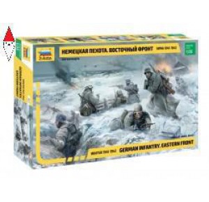 , , , ZVEZDA 1/35 GERMAN INFANTRY EASTERN FRONT WINTER 1941-1942