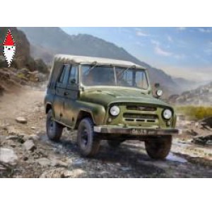 , , , ZVEZDA 1/35 UAZ 469 SOVIET MILITARY OFF-ROAD VEHICLE