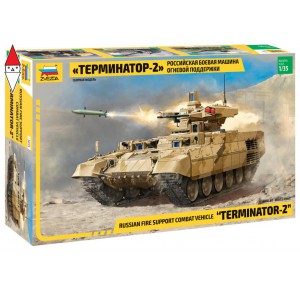 , , , ZVEZDA 1/35 TERMINATOR 2 RUSS.FIRE SUPPORT VEHICLE