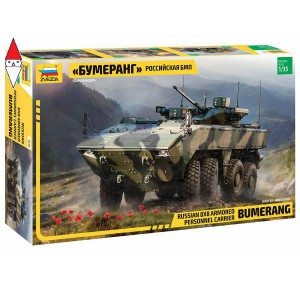 , , , ZVEZDA 1/35 BUMERANG RUSSIAN APC 100% NUOVI STAMPI