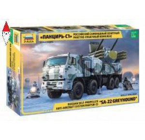 , , , ZVEZDA 1/35 SA-22 GREYHOUND RUSSIAN SELF-PROPELLED