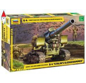 , , , ZVEZDA 1/35 B-4  STALINS SLEDGEHAMMER  SOVIET 203MM HOWITZER M1931