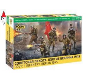 , , , ZVEZDA 1/35 SOVIET INFANTRY BERLIN 1945