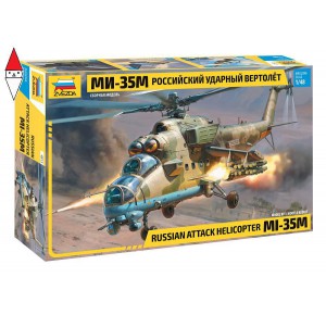 , , , ZVEZDA 1/48 RUSSIAN ATTACK HELICOPTER MI-35M
