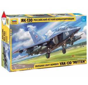 , , , ZVEZDA 1/48 RUSSIAN LIGHT BOMBER YAK-130 MITTEN