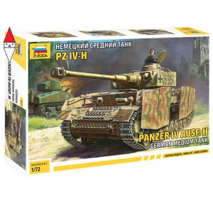 , , , ZVEZDA 1/72 PANZER IV AUSF.H