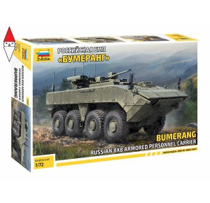 , , , ZVEZDA 1/72 BUMERANG RUSSIAN 8X8 ARMORED PERSONNEL CARRIER