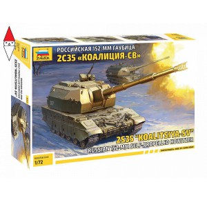 , , , ZVEZDA 1/72 2S35 KOALITSIYA-SV RUSSIAN 152MM SELF-PROPELLED HOWITZER