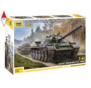 , , , ZVEZDA 1/72 T-62 SOVIET MAIN BATTLE TANK