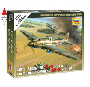 , , , ZVEZDA 1/144 SOVIET STORMOVIK IL-2 (MOD. 1941)