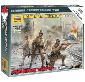 , , , ZVEZDA 1/72 ROMANIAN INFANTRY 1939-1945
