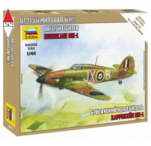 , , , ZVEZDA 1/144 BRITISH FIGHTER HURRICANR MK-1