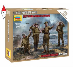 , , , ZVEZDA 1/72 BRITISH HEADQUARTER WWII