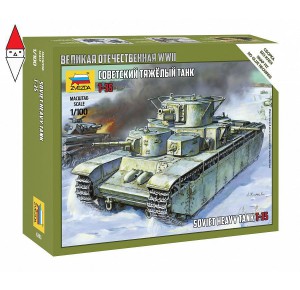 , , , ZVEZDA 1/100 SOVIET HEAVY TANK T-35